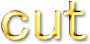 cut